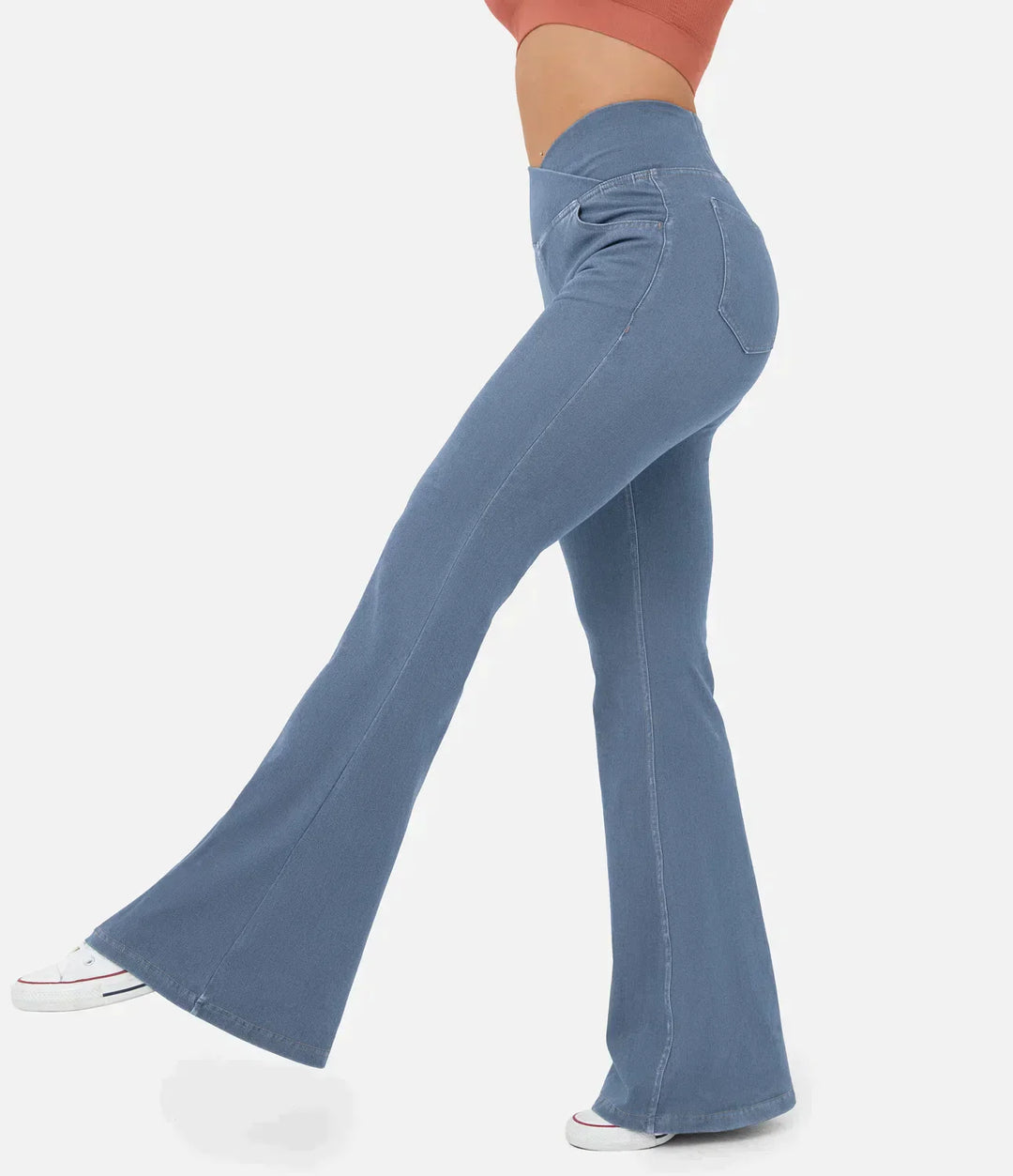 Valentina™ High Waist Stretch Flair Jeans