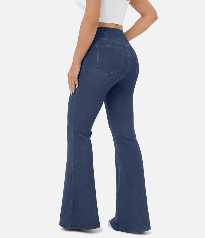 Valentina™ High Waist Stretch Flair Jeans