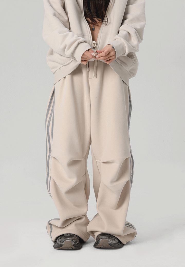 Venita™ Striped Loose  Sweatpants