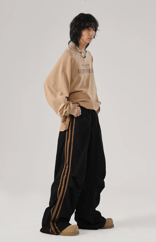 Venita™ Striped Loose  Sweatpants