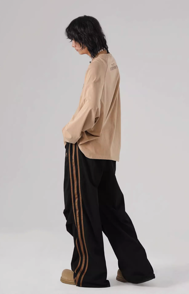 Venita™ Striped Loose  Sweatpants