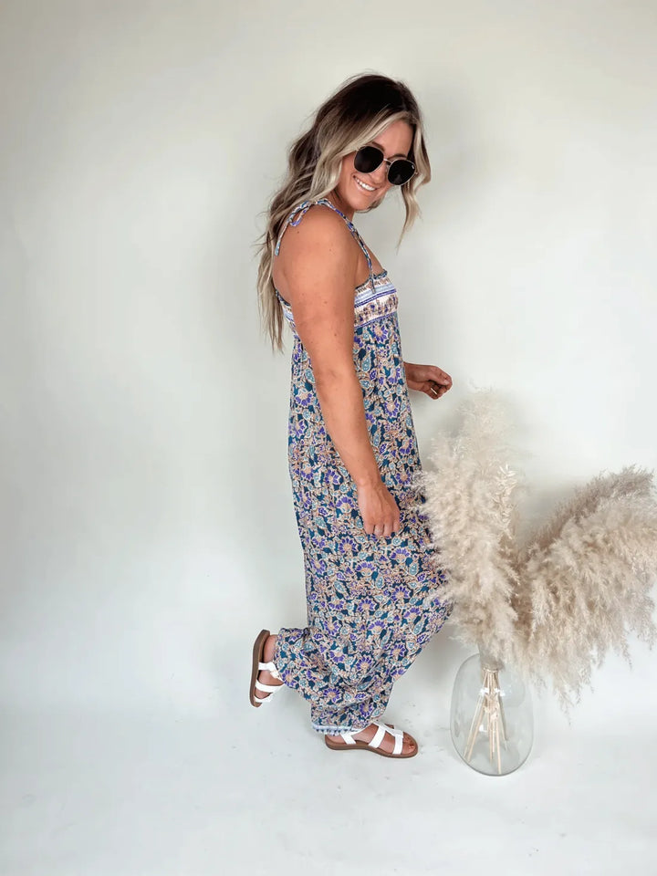 Floral Boho Jumpsuit