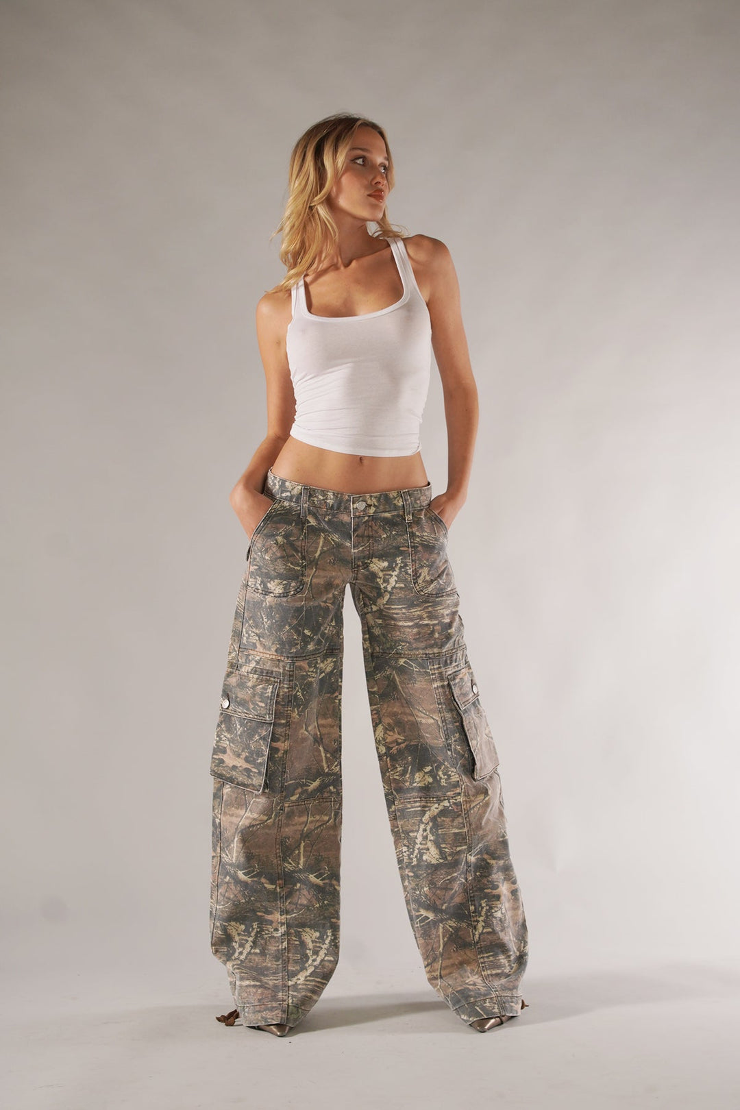 Ivana™ Camo Cargo Jeans