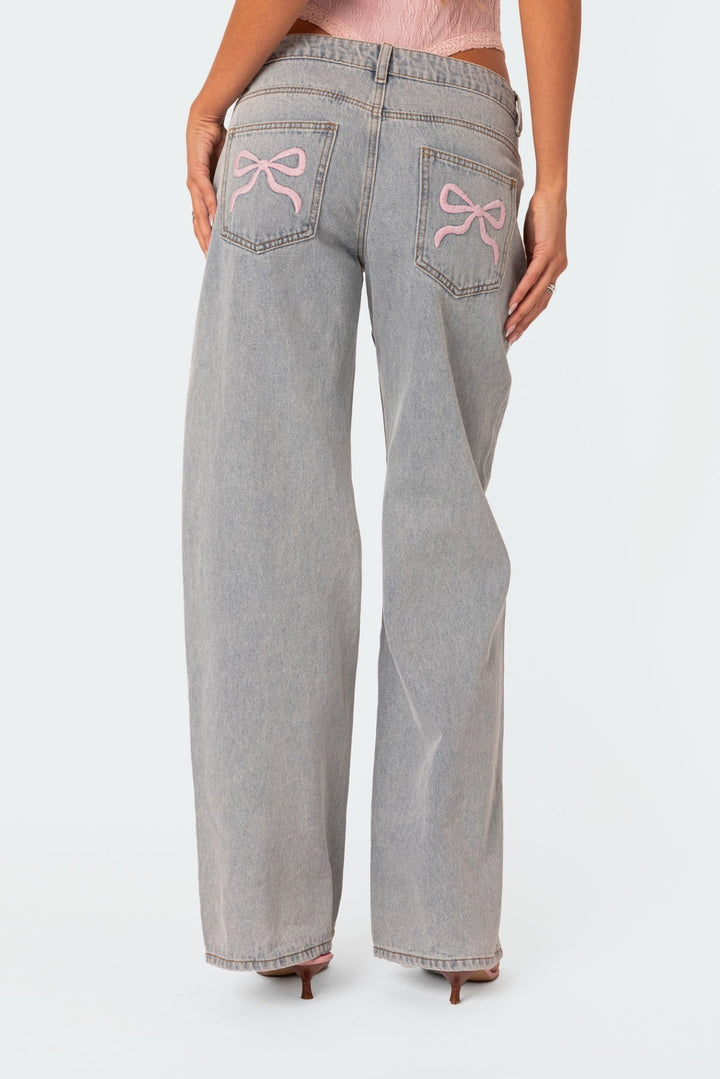 Lovisa™ Bow Tie Jeans