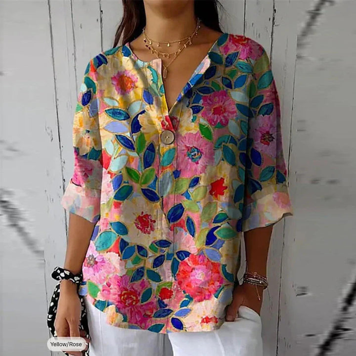 Elana™ Floral Blouse