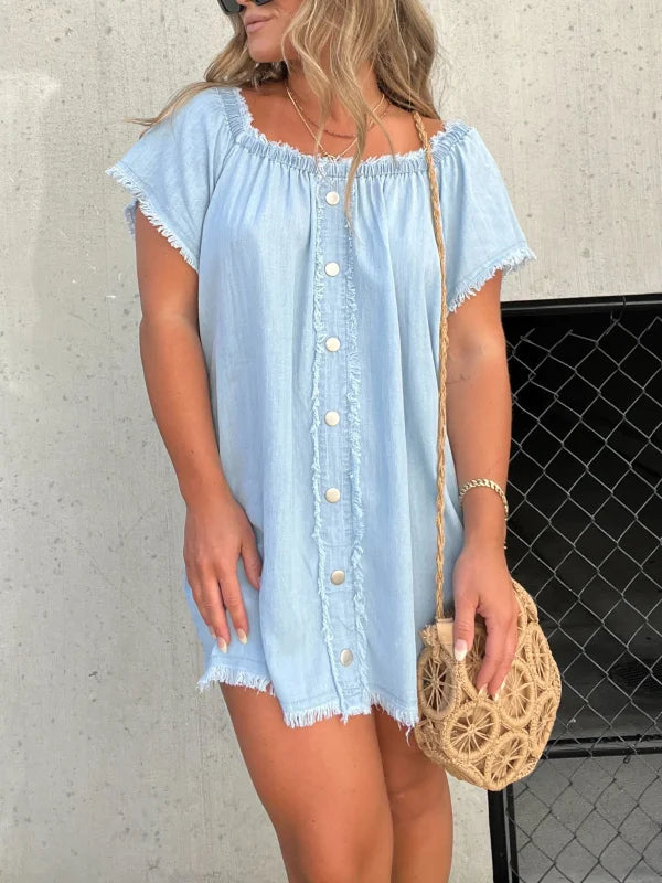 Riley™ Casual Denim Dress