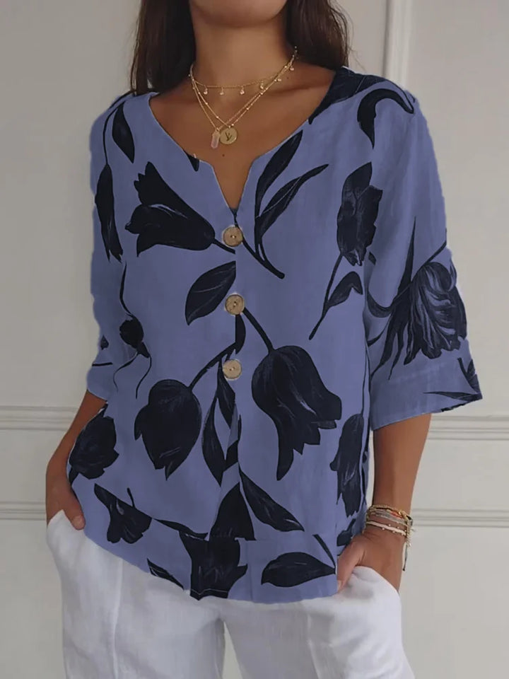 Rosina™ Floral Print Blouse