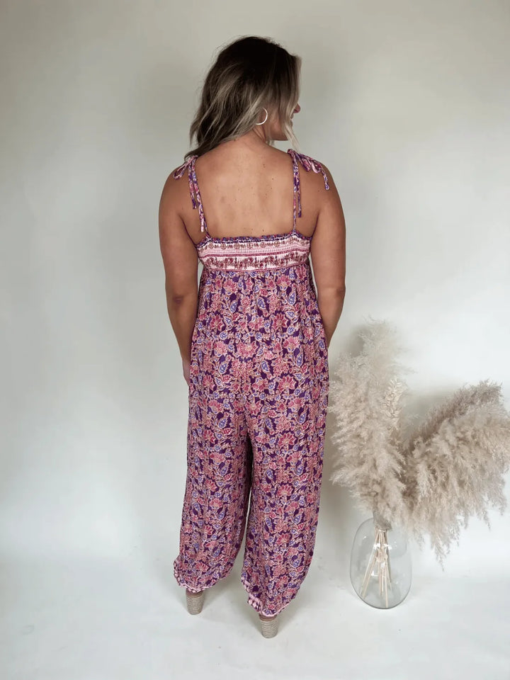 Floral Boho Jumpsuit