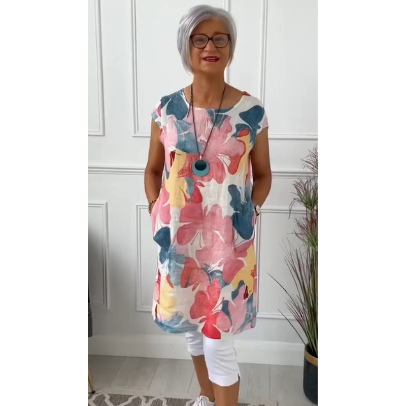 Hannah™ Comfortable Floral dress